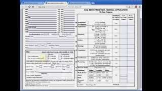 Recertification Application Overview