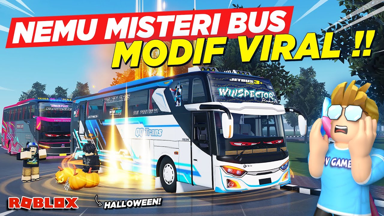 BERBURU MISTERI TRAGEDI BUS TELOLET DAPAT BUS WINSPECTOR MODIF VIRAL !! ROLEPLAY BUS - Roblox