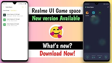 Realme UI Game space New version Available | Realme UI Game space New update | Anu tech 🤩