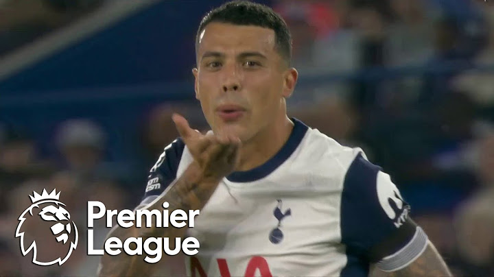 Pedro Porro heads Tottenham 1-0 in front of Leicester City | Premier League | NBC Sports