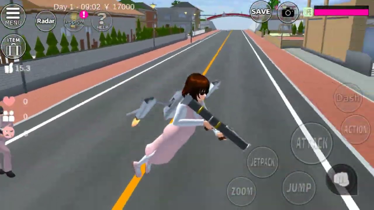 HOW TO PLAY BOSS YAKUZA MOMOGUMI RINA TAMAKI AGAINST YAKUZA HIMAWARI | SAKURA SCHOOL SIMULATOR