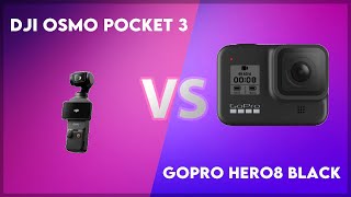 DJI Osmo Pocket 3 vs GoPro Hero8 Black Technical Comparison - YouTube