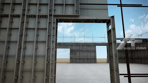 Alulite Forms Aluminum Panel Assemble Video