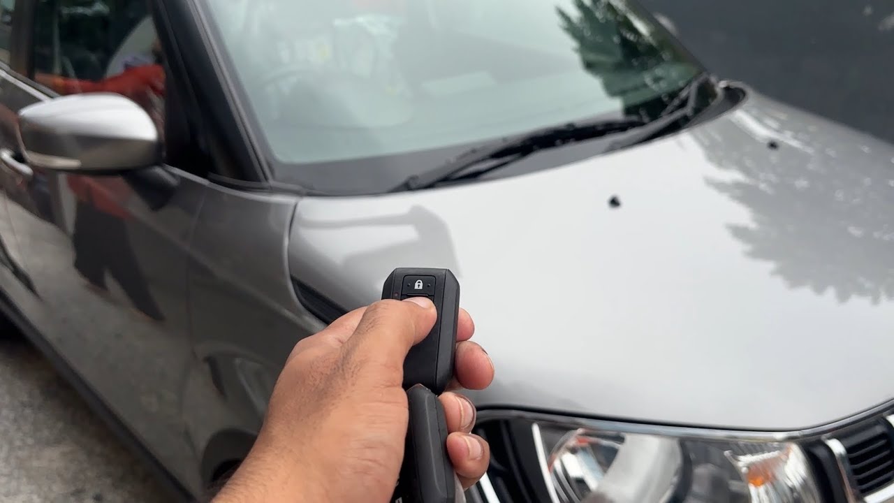 New ignis zeta ags gray 2025 model with added maruti suzuki genuine accessories 