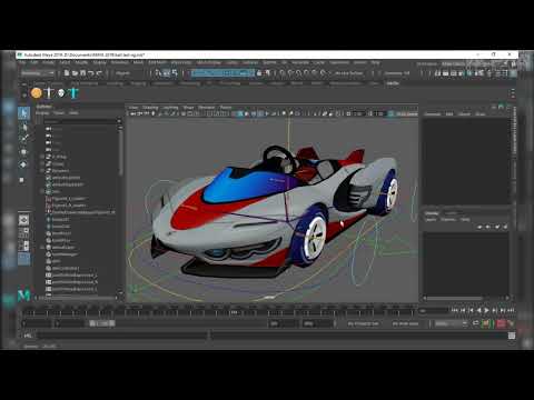 Maya rigging & animation test 1
