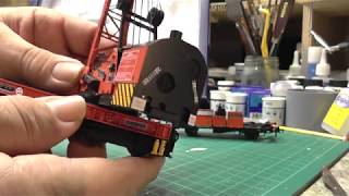 Bachmann Ransomes and Rapier 45 T crane on Penwithers
