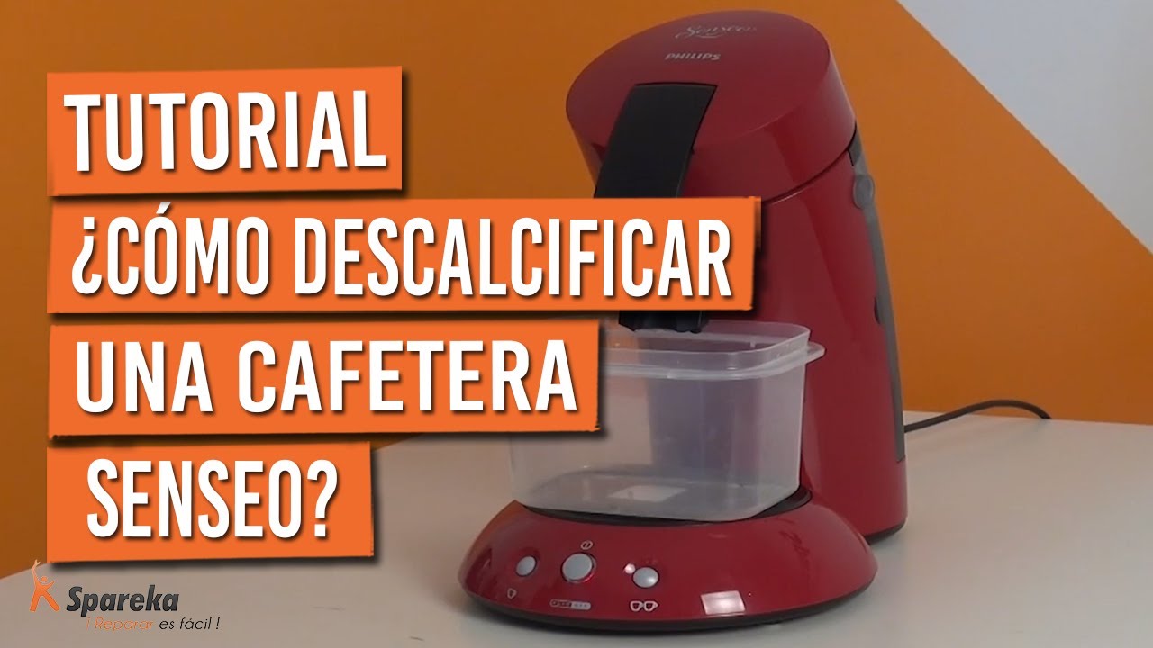 Cómo se descalcifica una cafetera Senseo? - YouTube