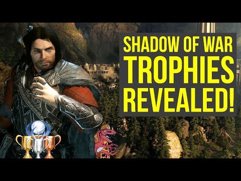 Shadow of War Trophies REVEALED! All Info! (Middle Earth Shadow of War Trophies - Shadow of War News