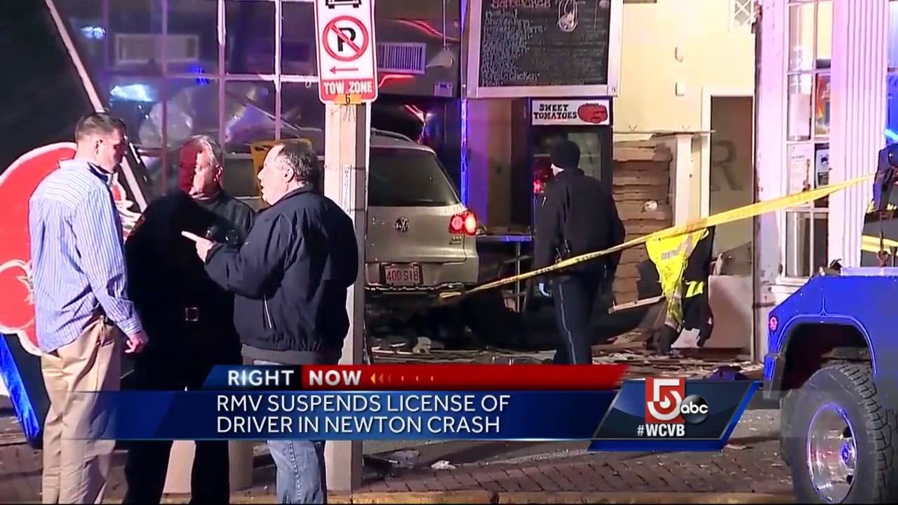 RMV suspends license of driver involved in fatal Newton crash