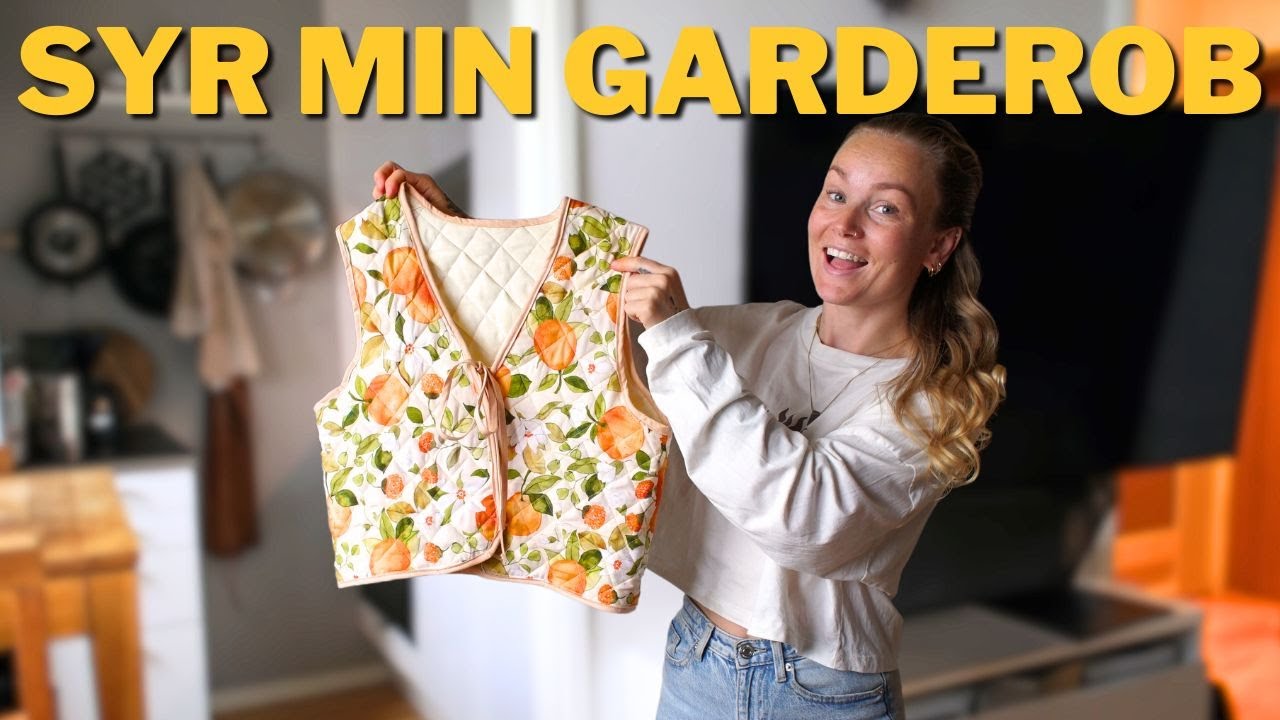 MITT FÖRSTA SYPROJEKT - SYR MIN DRÖMGARDEROB