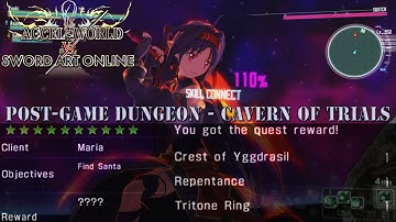 Accel World VS Sword Art Online - CAVERN OF TRIALS - Completing the Santa Quest