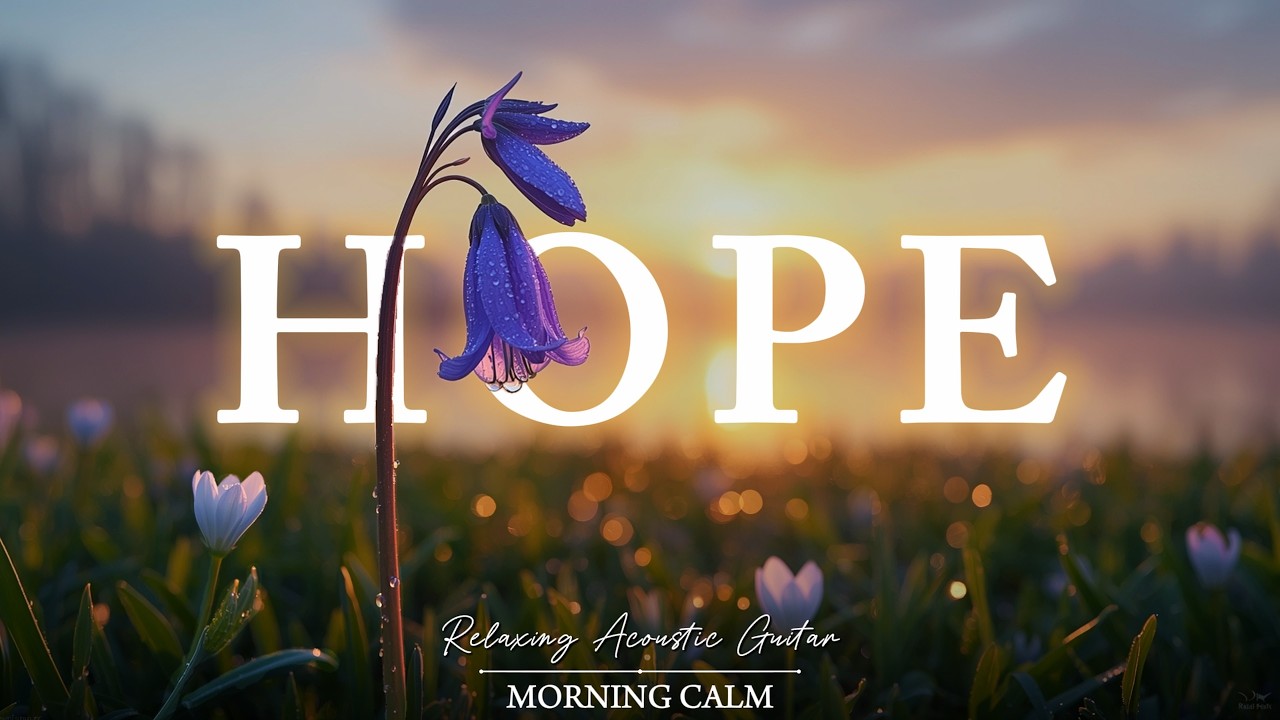 HOPE | Relaxing Acoustic Guitar 🌿 Gentle Music for Stress Relief, Work & Study - Morning Music