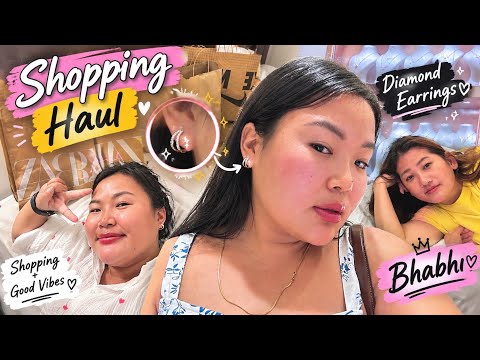 Diamond Earrings I Just Bought Worth Lakh?! | Haul & Unboxing🥹