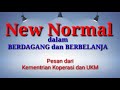 New normal berdagang dan berbelanja