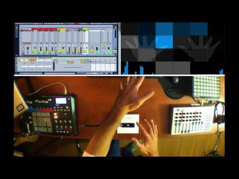 Controlling music with Leapmotion Geco & Ableton (Hands Control)