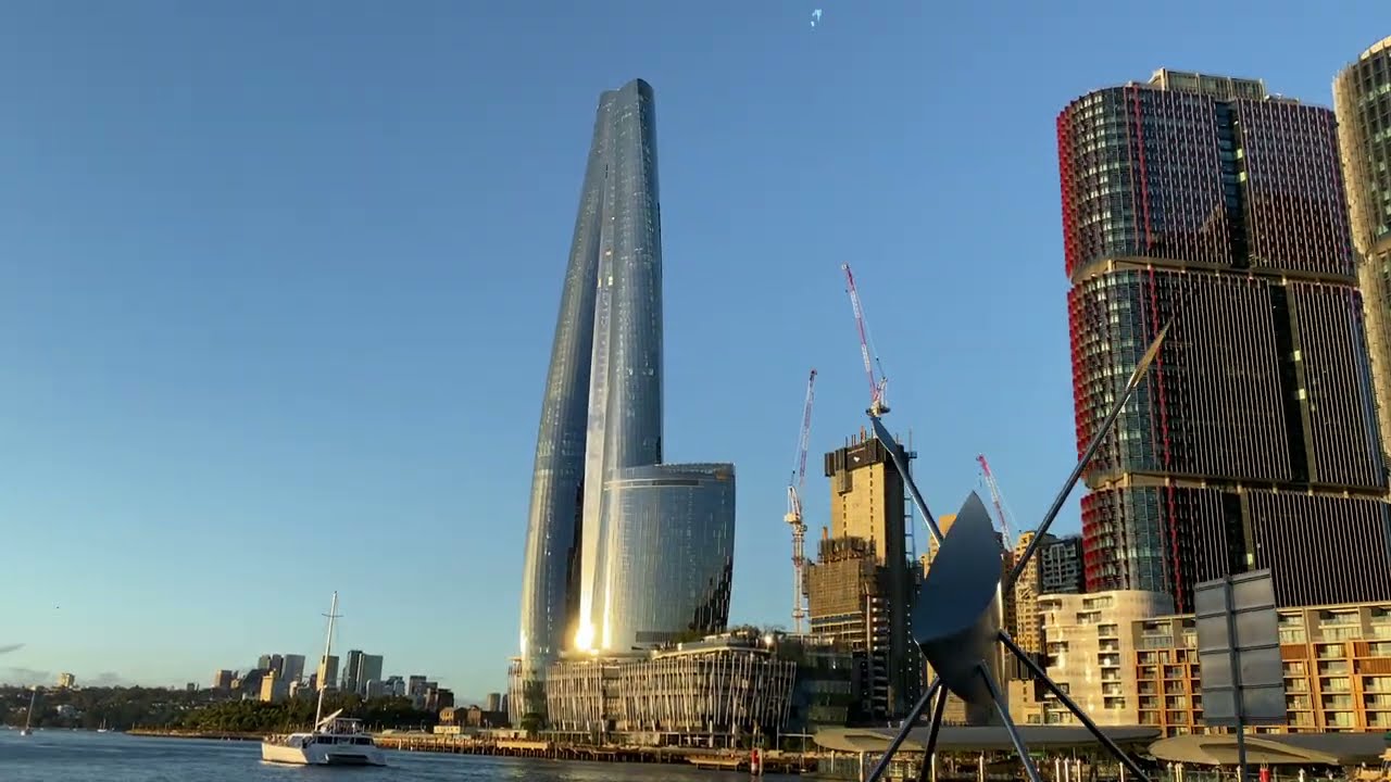 | Sydney, 🇦🇺 | Summer Walk | Dawes Point to Barangaroo Reserve Park (March 2021 | 4k