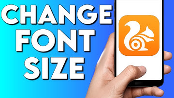 How To Text Font Size on UC BROWSER App