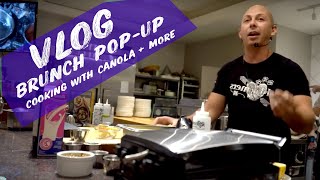 Winnipeg Brunch Popup | VLOG | De Luca's | Clementine Cafe | Cooking with Canola | Fidel Gastro