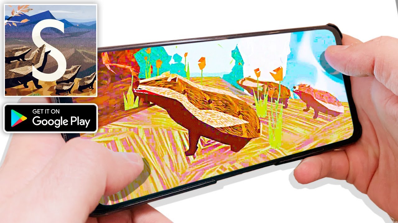 Shelter - Mobile Gameplay (Android) Satisfying Mother Badger Simulator ...