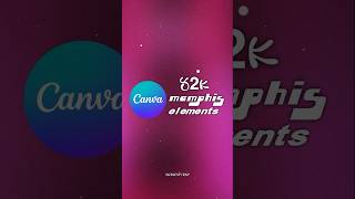 Y2k memphis elements codes (check pinned)  #canva #canvatips #canvatutorial