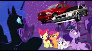 Nightmare Moon wants to change but TruckFast and CarFast are thinking she’s gonna do her evil
