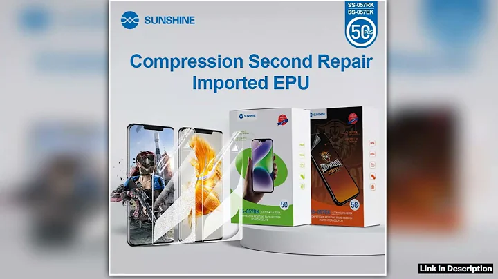 SUNSHINE 50PCS SS057EK SS057RK EPU Hydrogel Film Antistress Instant Repair for SS890C Series and Y2