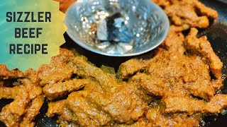 Sizzler Beef Recipe (IN LESS THAN 5 MINUTES) | Beef Sizzler Steak Recipe | Flavour And Zaika