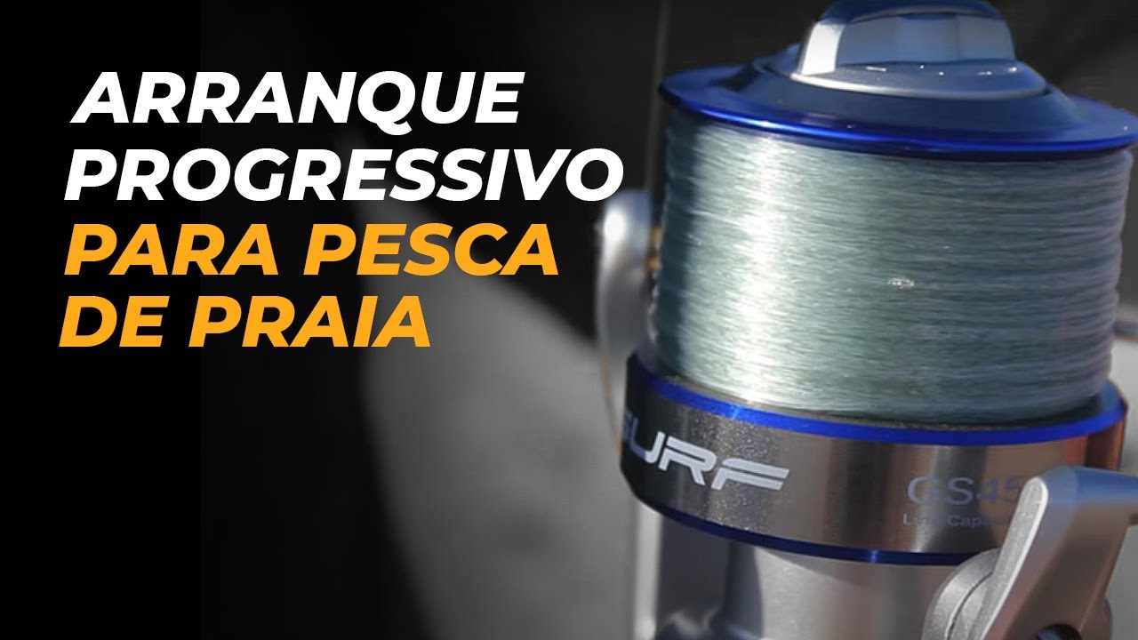 ARRANQUE PROGRESSIVO para Pesca de Praia, o que é e como funciona. Confira nossas dicas de pesca!!