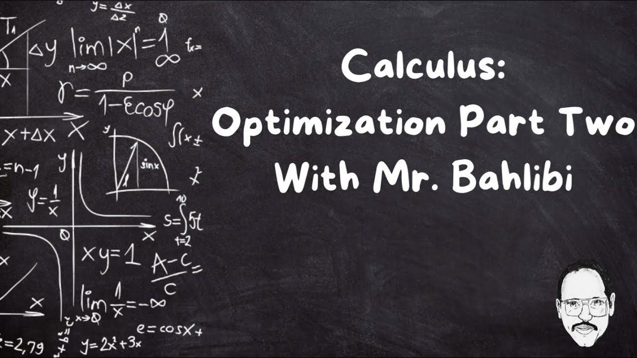 Optimization Part Two - YouTube
