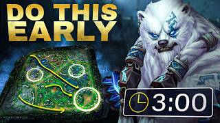 STOP Full Clearing! This Volibear Pathing Wins in 3 Minutes