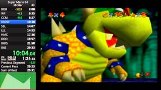 SM64 16 Star Speedrun (PAL) Sub 26!!!