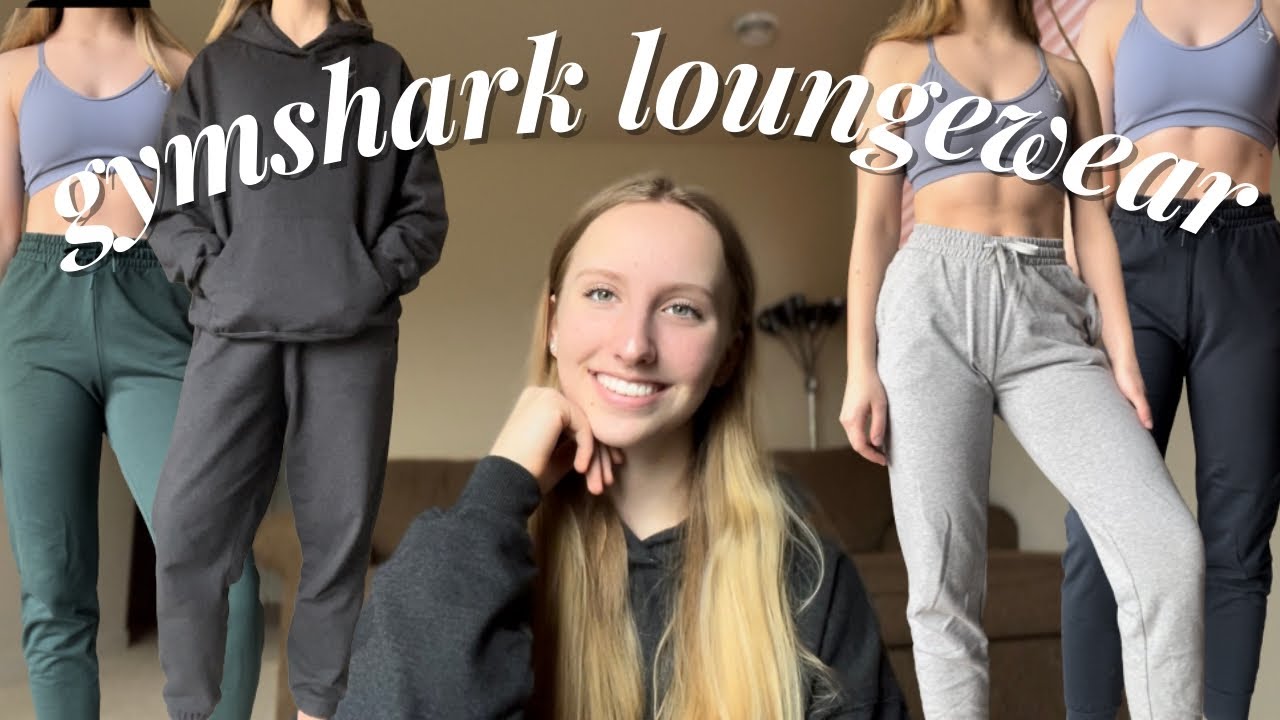 UNSPONSORED GYMSHARK LOUNGEWEAR REVIEW!  Rest Day Collection & Training  Joggers 🖤 