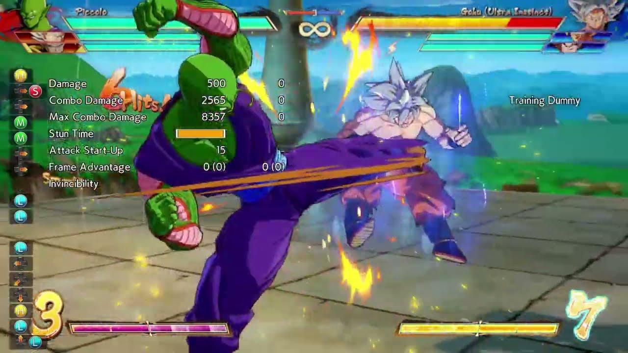 DBFZ 1.41 - NEW PICCOLO DEMON SLICER LOOPS?!?! 