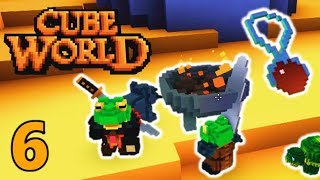 [6] Circle Of Power! Ancient Artifacts! (Cube World Gameplay)