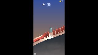 Domino (by Ketchapp) - arcade game for android and iOS - gameplay. screenshot 5