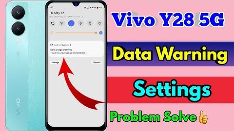 how to off data warning in vivo y28 5g, vivo y28 5g data warning problem