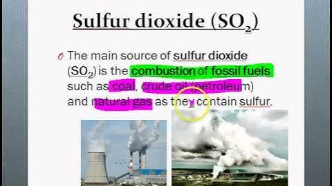 Atmosphere Part 2)   Air Pollutants 1 (Sources)