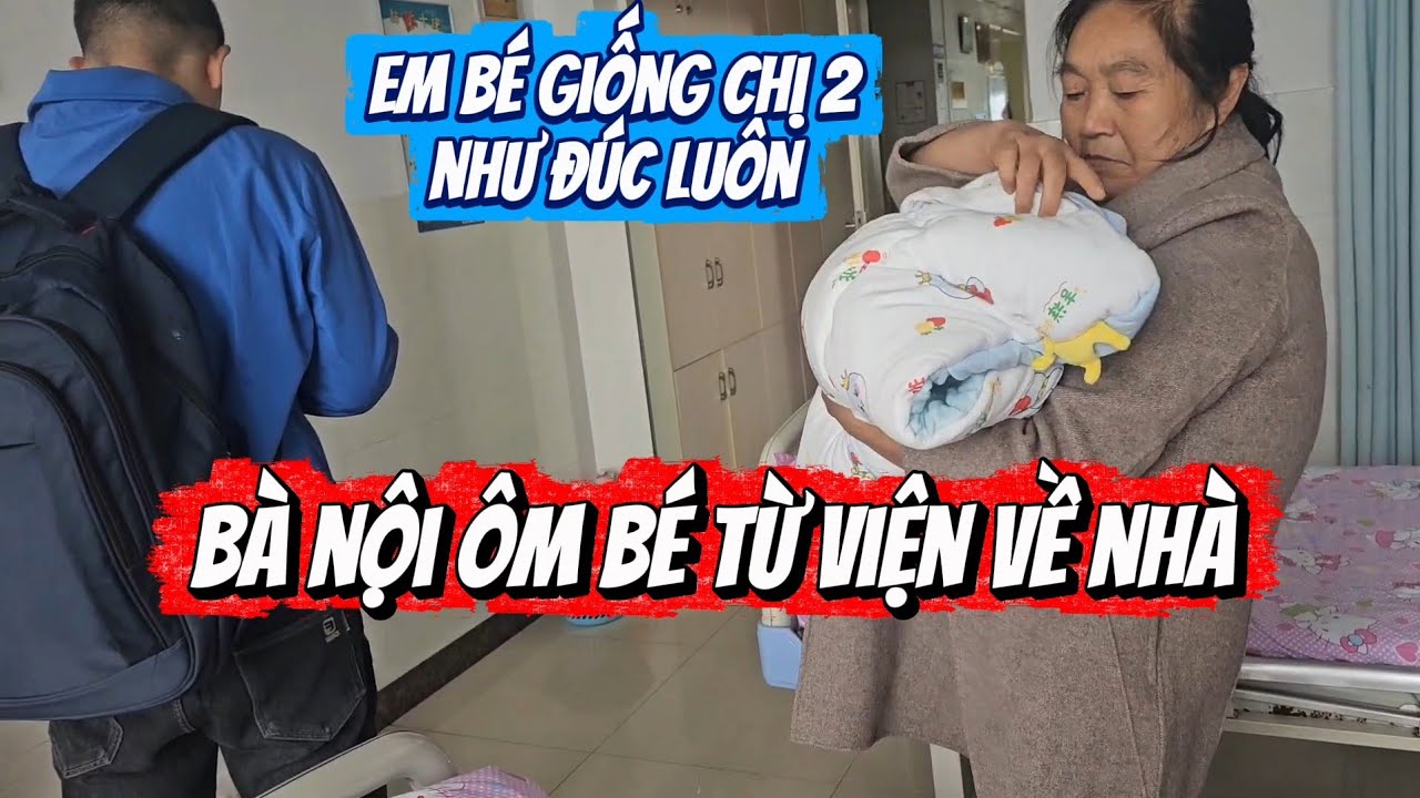 Bà Nội Háo Hức Ôm Bé Từ Viện Về Đến Nhà,Sự Nhiệt Tình Của Y Tá Và Bác Sĩ Dặn Dò Rất Kĩ Khi Ra Viện