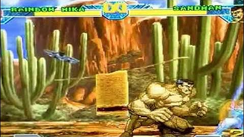 Marvel vs Capcom Mugen - Arcade Mode *SandMan* part 1