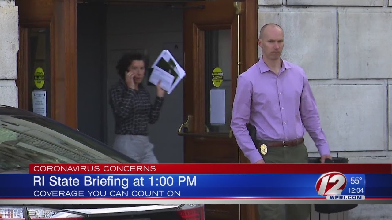 Rhode Island COVID-19 update set for 1 pm Monday