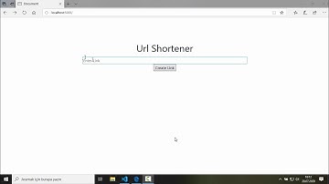 Url shortener with Flask(code link in description)