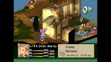 FFT 1.3 Lv99 - Sand Rat Cellar (The first time)