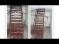 DIY Stairs to the basement/лестница в подвал гусиный шаг