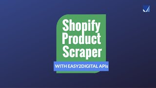 Shopify Webshop Product Scraper Using Buyfromlo APIs | 1 Mins | Applied in Google Sheets