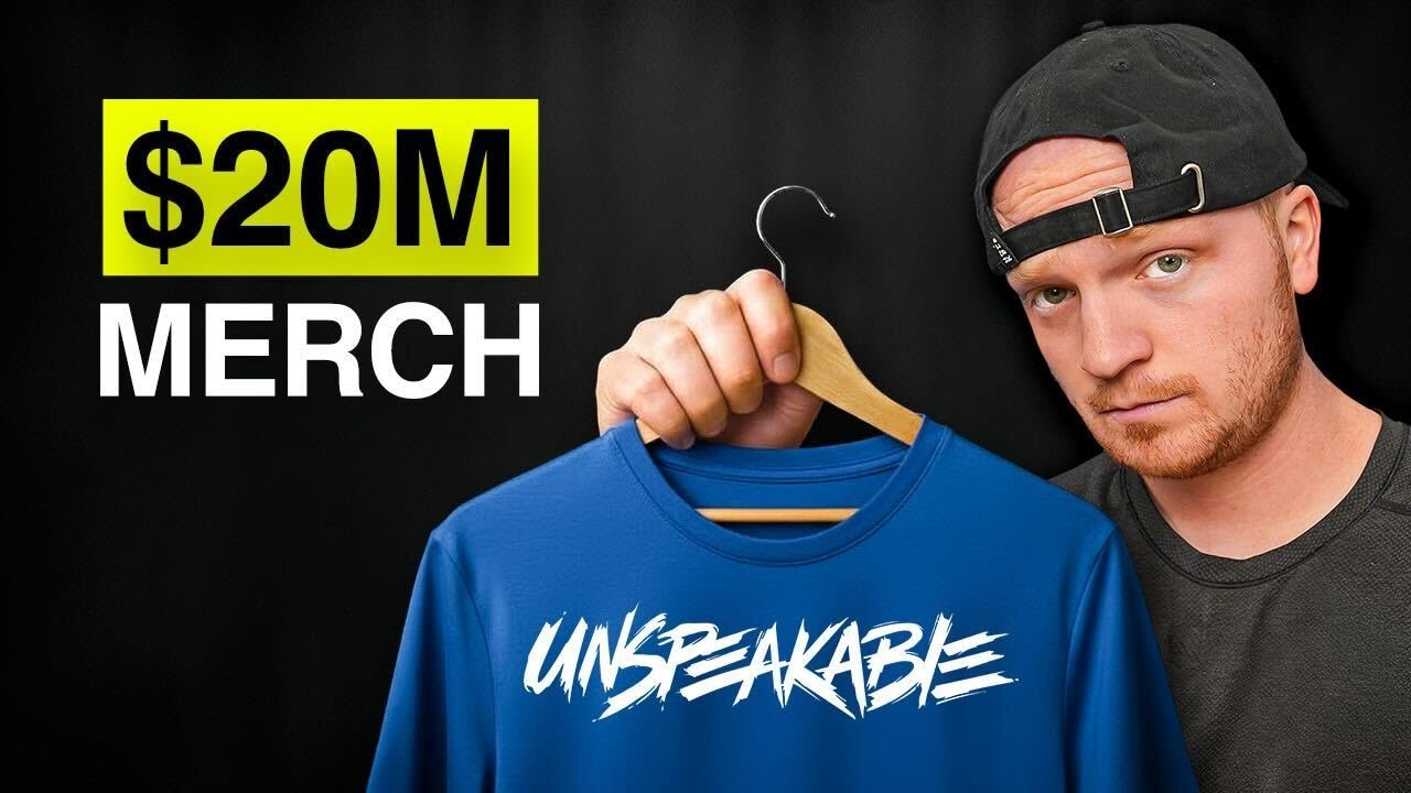 Как я заработал 20 миллионов долларов на товарах на YouTube
