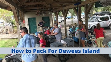 How to Pack for Dewees Island