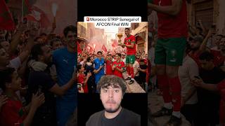 🚨Morocco WIN AFCON after Senegal get STRIPPED of title #afcon #morocco #football