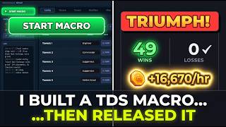 Details I built my own TDS Macro... then released it Guide