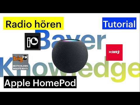 Radio hören auf dem Apple HomePod Mini? Tutorial Anleitung