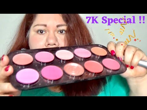 ASMR 7K 🎉 SPECIAL PERSONAL ATTENTION MAKEUP APPLICATION RP 🎉🎉🎉🎉🎉🐱🐱🐱🐱🐱